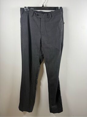 PRADA | Charcoal Wool Trousers Size 48S (US 32 Waist)